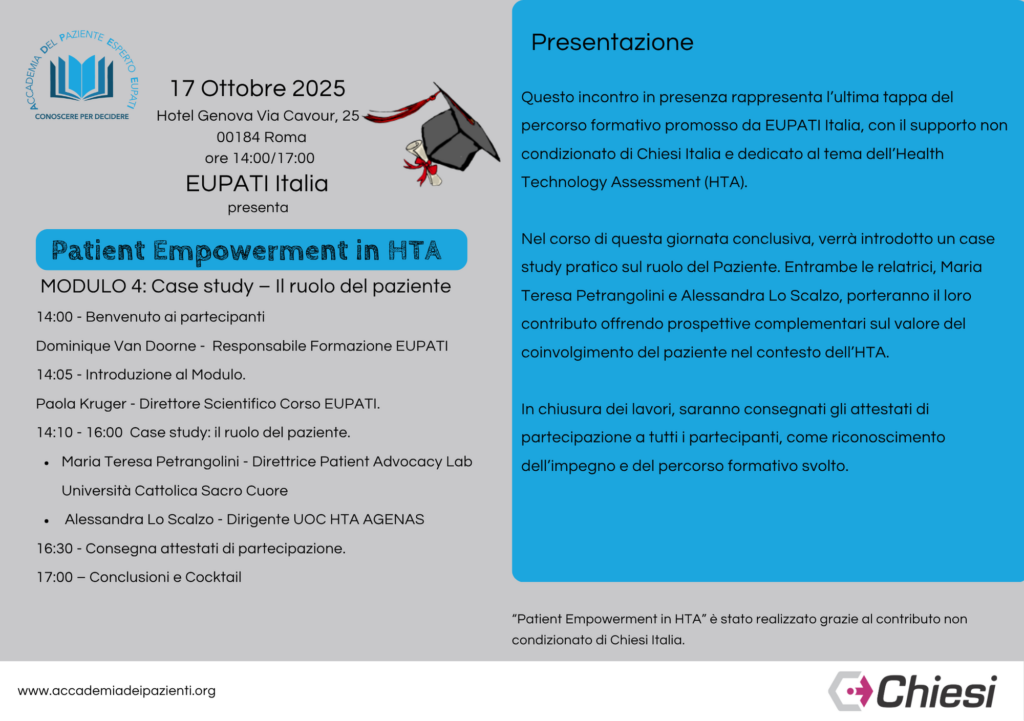 Patient Empowerment ih HTA